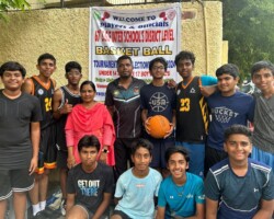 Boys Team Secured Bronze Medal in U-17 Basketball in District Tournament, D Sai Laxmi Pavan & Vansh Of Class 10 Selected for State Tournament Secured Gold Medal