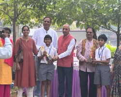 Geo Map Quiz - Adarsh & Kushal of V - Second Position In Sub Junior Category
