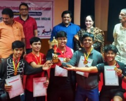 Yash Bohra 12 A - Secured First Place in Table Tennis State Tournament & Selected For Nationals
