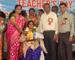 Smt. P Kavitha, Science Department – Received ‘Best Teacher Award’ From Government of Telangana