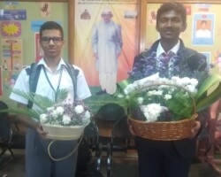 QUIZ COMPETITION - Suthej Akepati & Raayan of Class IX in Bharth ko Jano - Third Prize at Regional Level (South India)