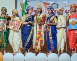 Bharat Vikas Parishad - Secured the First Prize in Hindi & Sanskrit Patriotic Songs at State Level
and First Prize in Regional and Patriotic Song at South Indian Regional Level