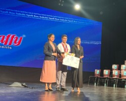 Sakshi Competitions at State Level - Animesh Panigrahi of Class IX secured First Prize in Sakshi Spell Bee